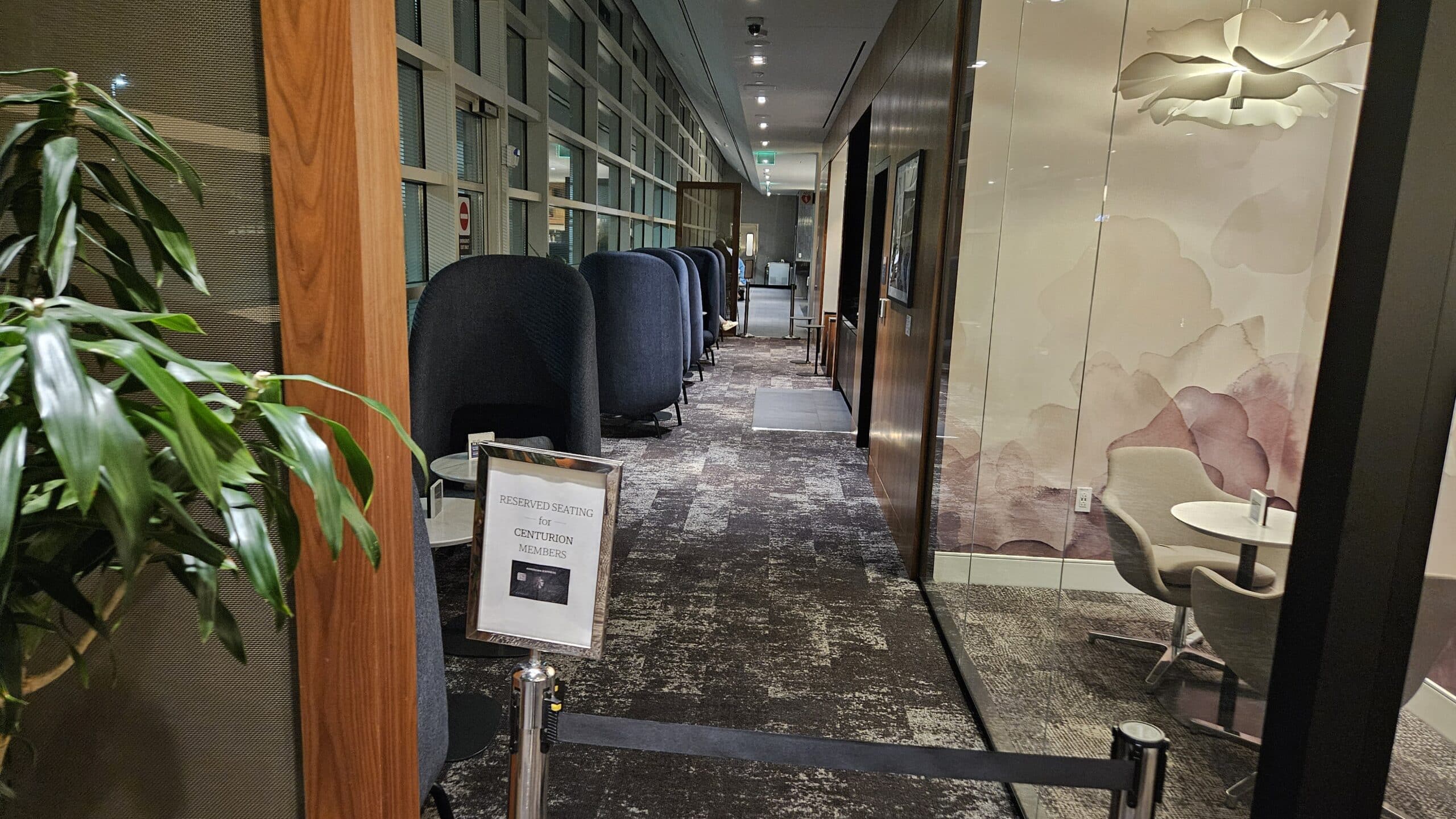 Amex Centurion Lounge DCA Review 11 - Amex Centurion Lounge DCA Amex Centurion Lounge DCA - Dedicated Centurion Space