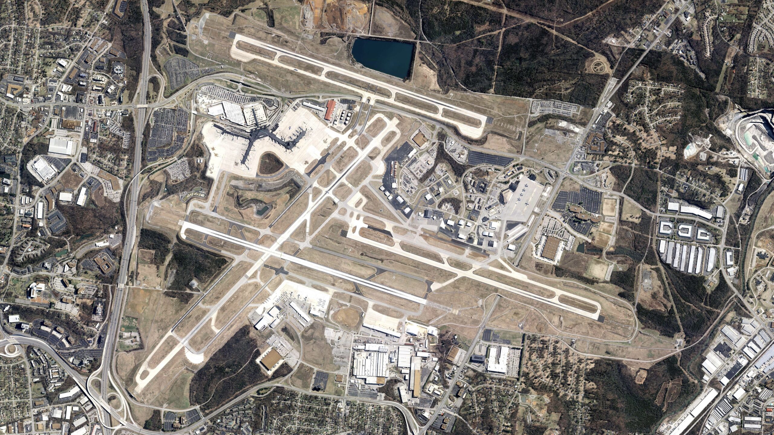 Nashville International Airport [BNA] - Aerial View