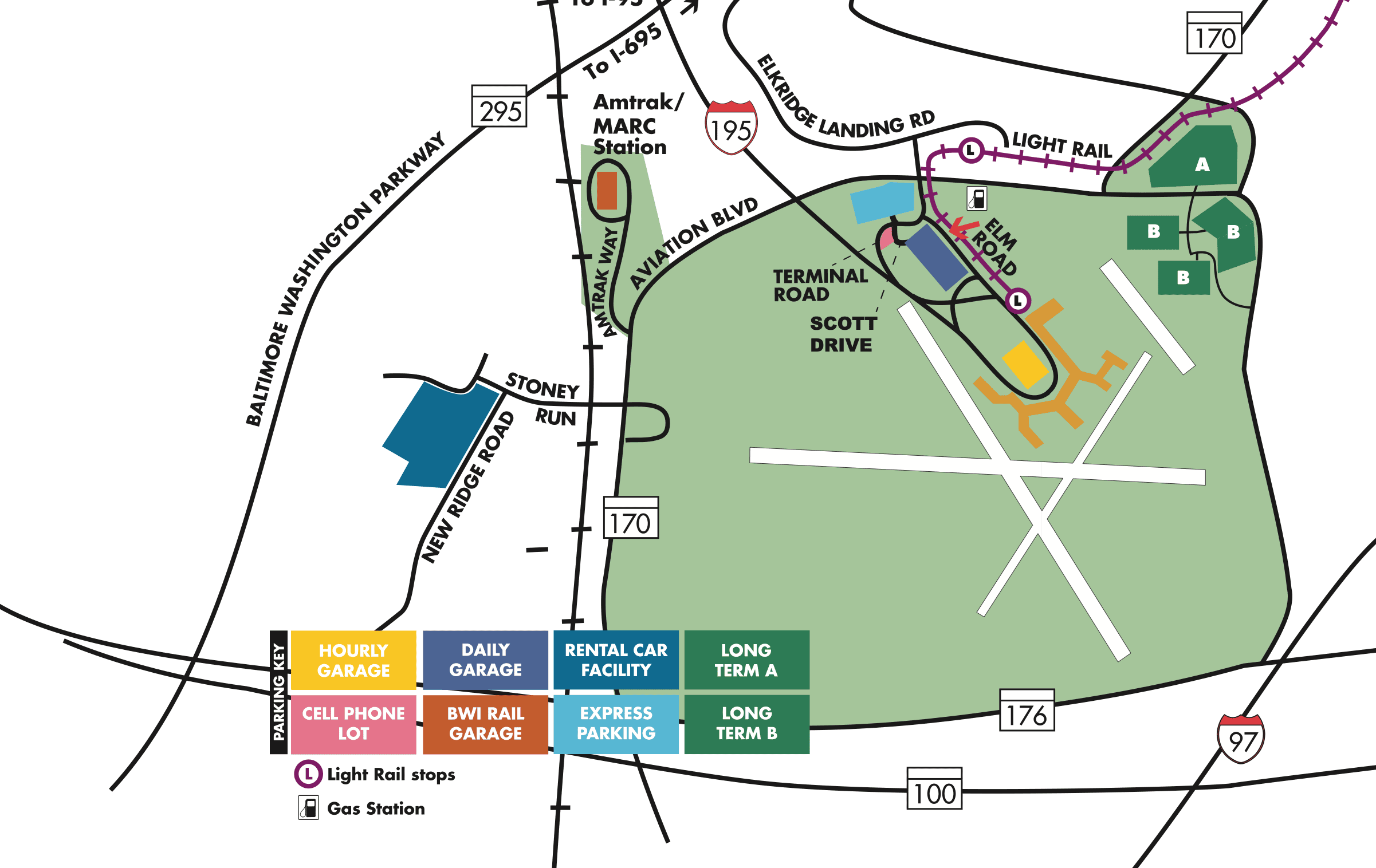Baltimore/Washington International Airport [BWI] - Parking
