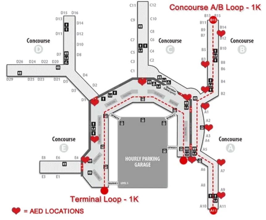 Baltimore/Washington International Airport [BWI] - Cardio Trail