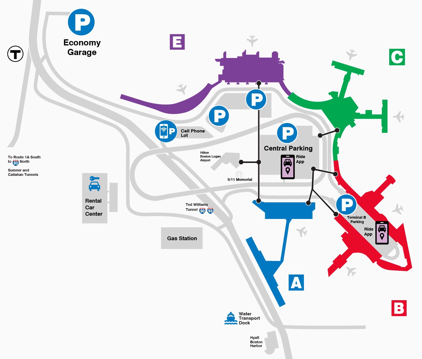 Boston Logan International Airport [BOS] - Parking