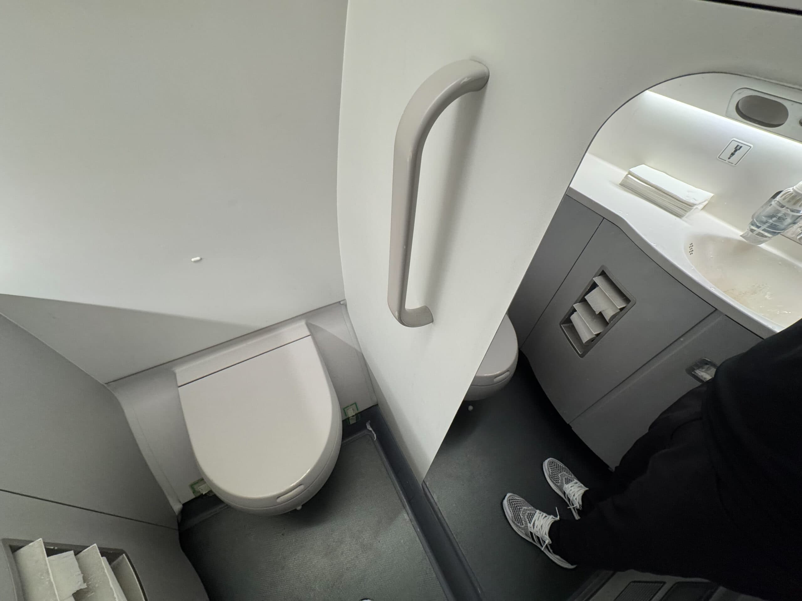 Air France A350-900 Business Class - Lavatory