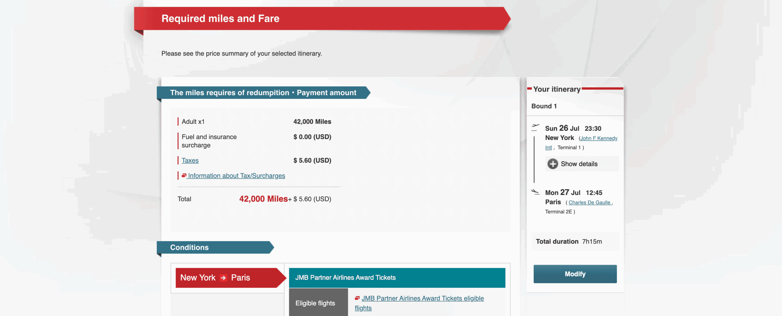 Best Ways To Book Air France Business Class - Japan Airlines Mileage Bank