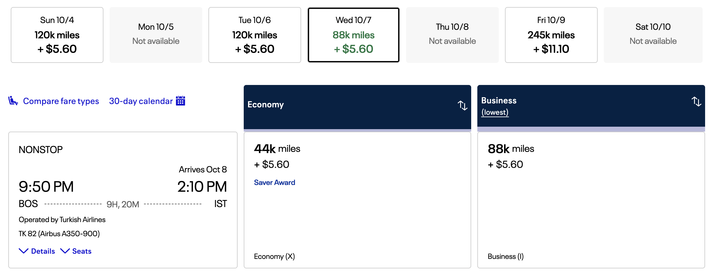 Best Ways To Book Turkish Airlines Business Class - United Airlines MileagePlus