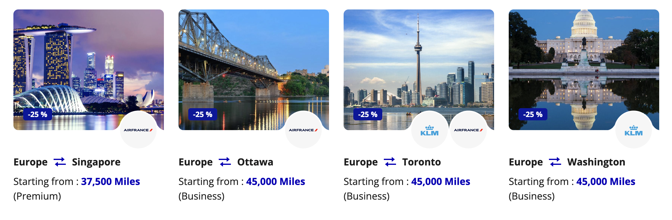 Air France-KLM Flying Blue - Flying Blue Promo Rewards