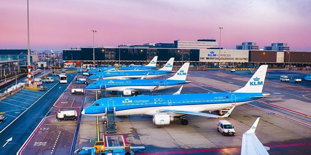 Best Ways To Redeem Citi ThankYou Rewards Points - KLM Aircraft At Amsterdam Airport Schiphol [AMS]
