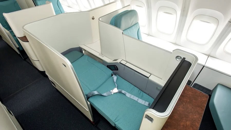 Best Business Class Seats For Couples - Korean Air
