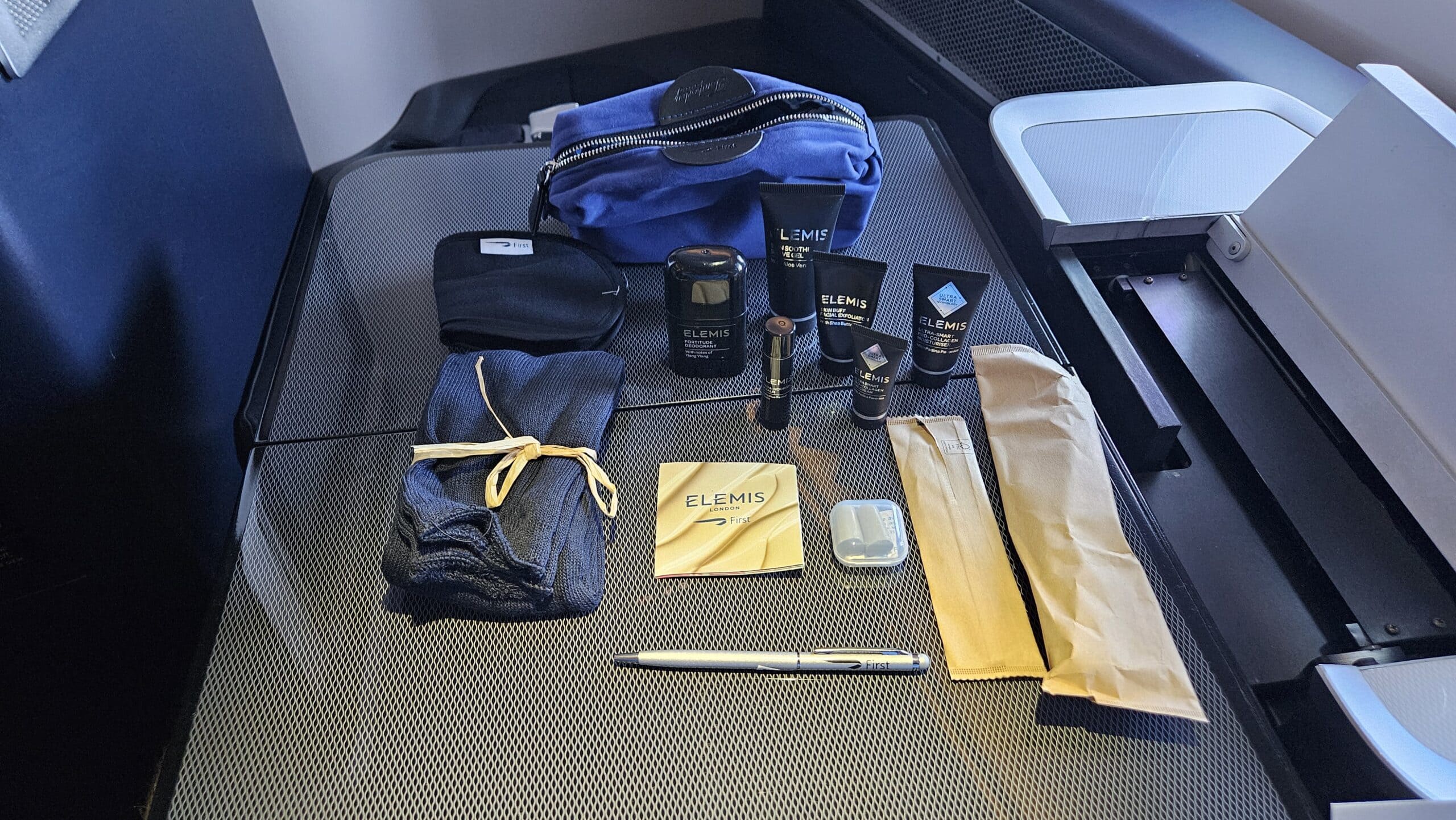 British Airways A380-800 First Class Review 22 - British Airways A380-800 First Class British Airways A380-800 First Class - Amenity Kit