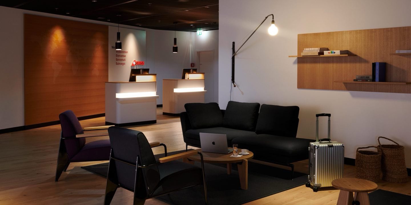 Best Airport Lounges In Europe - SWISS Business Class Lounge [ZRH]