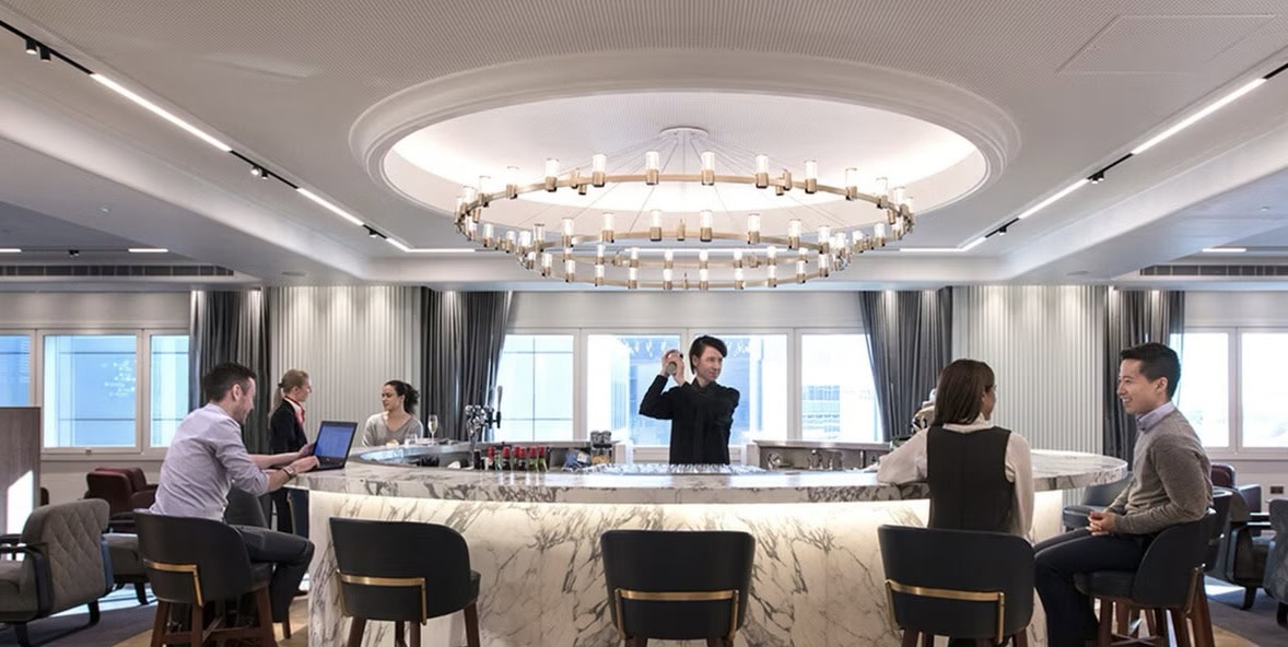 Best Airport Lounges In Europe - Qantas Lounge [LHR]