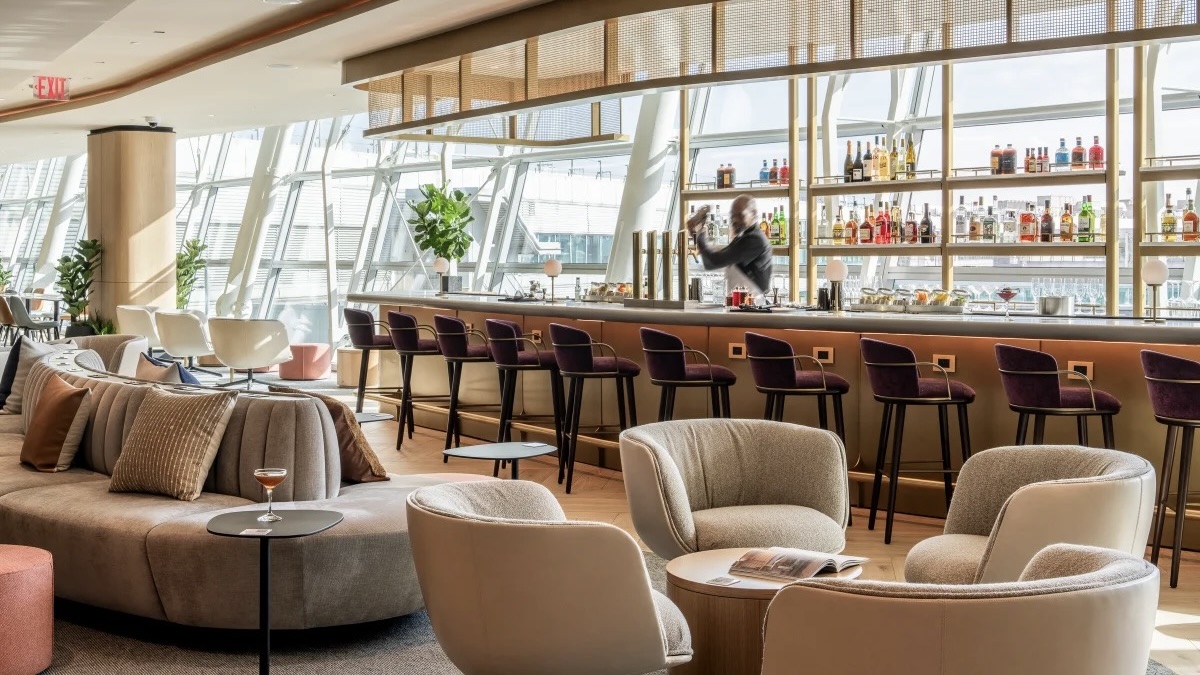 Chase Sapphire Lounge by The Club - Etihad Lounge At John F. Kennedy International Airport [JFK]