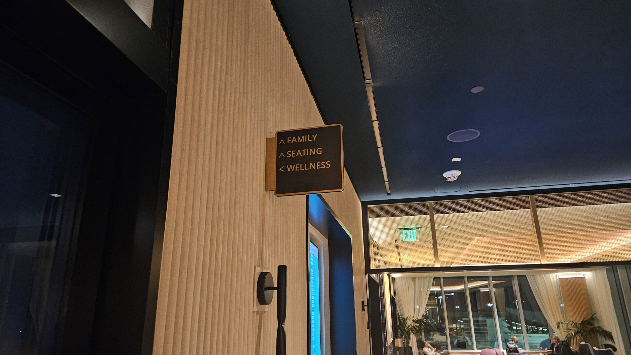 Chase Sapphire Lounge [BOS] - Family And Wellness Area
