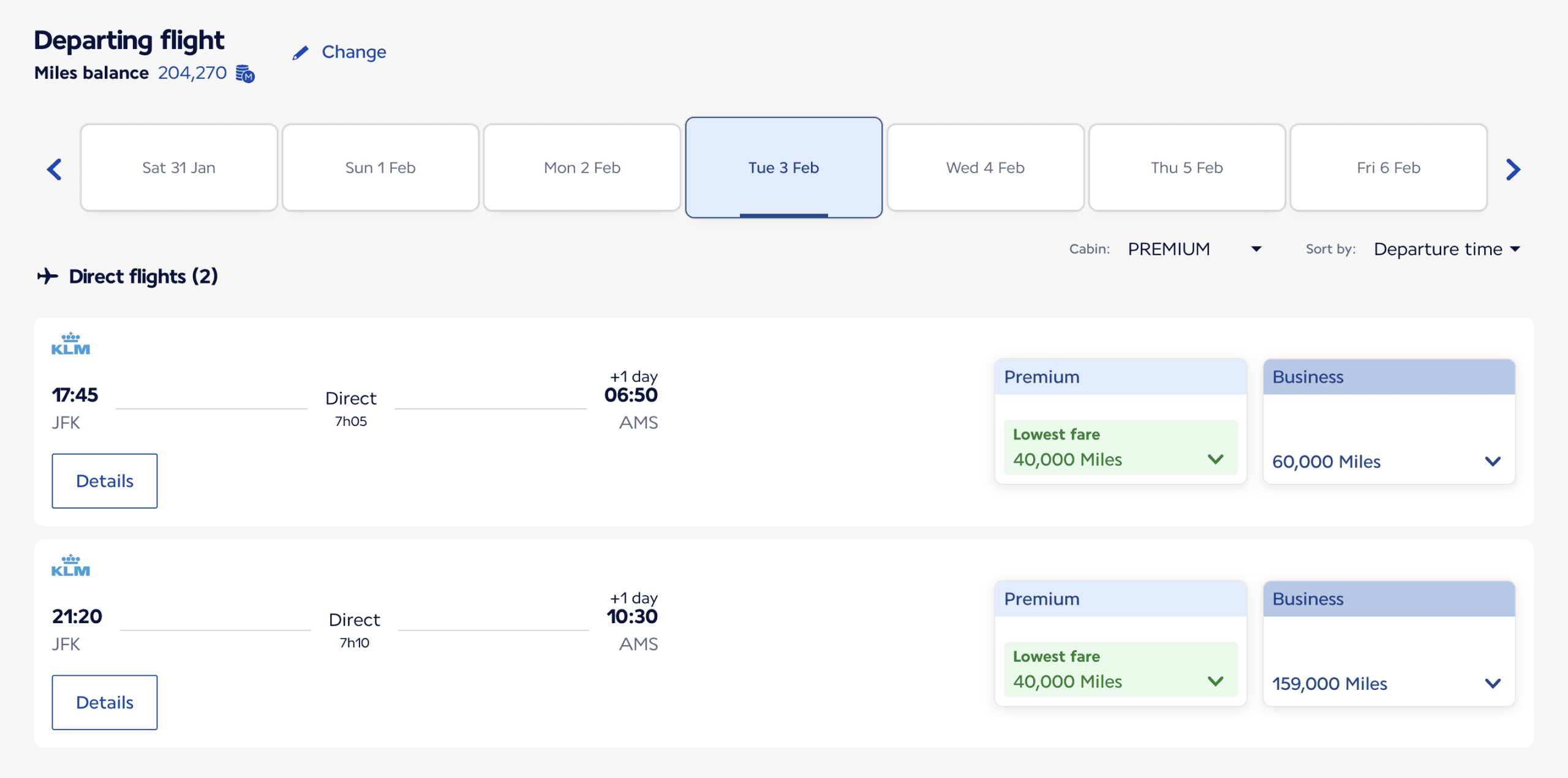 Best Ways To Fly To Europe With Points And Miles - Air France-KLM Flying Blue Award Booking