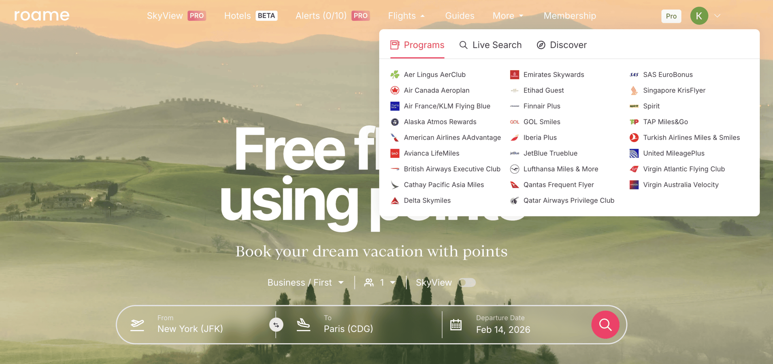 Best Award Flight Search Tools - Breadth Of Programs