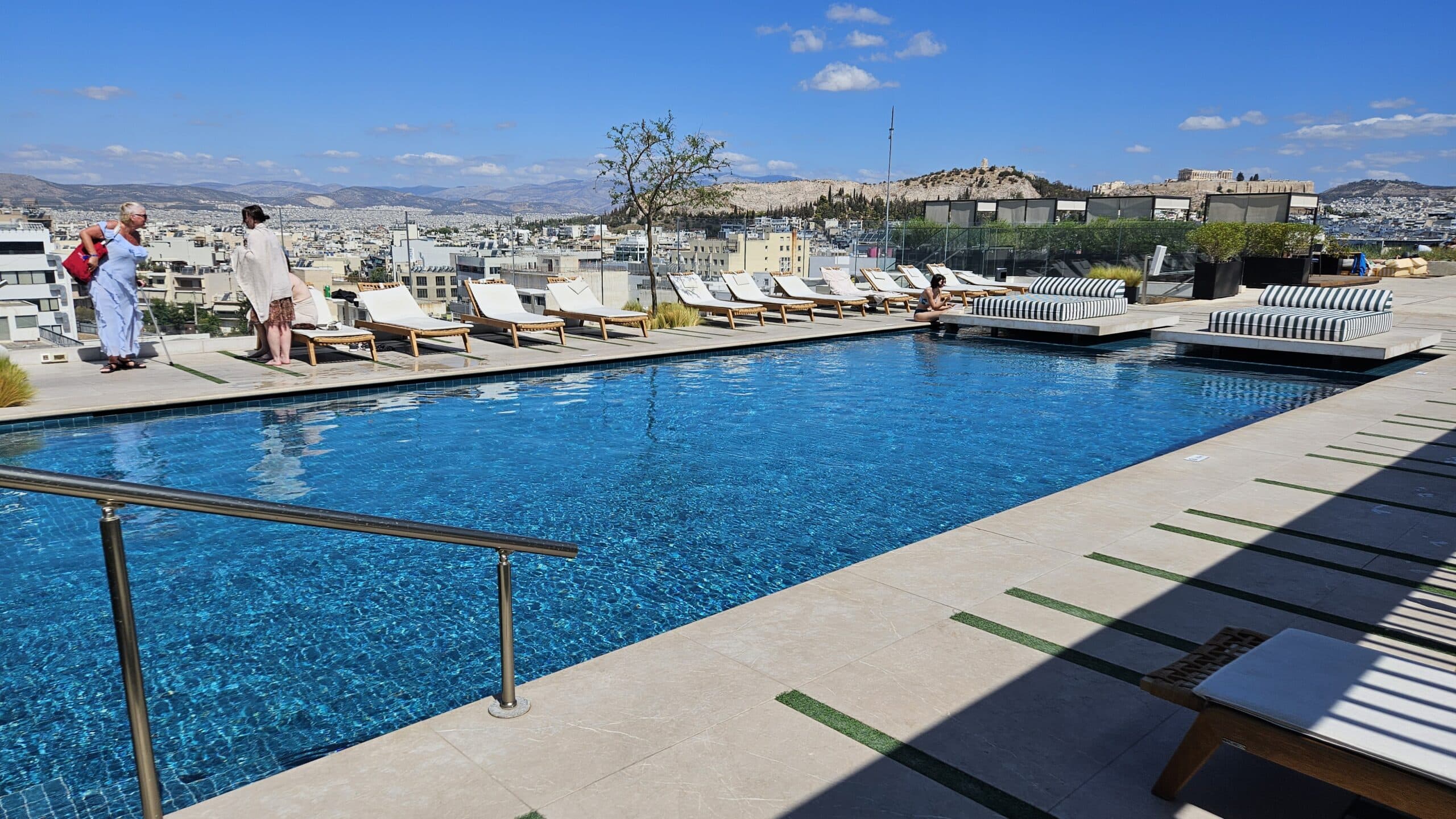 Grand Hyatt Athens Rooftop Pool