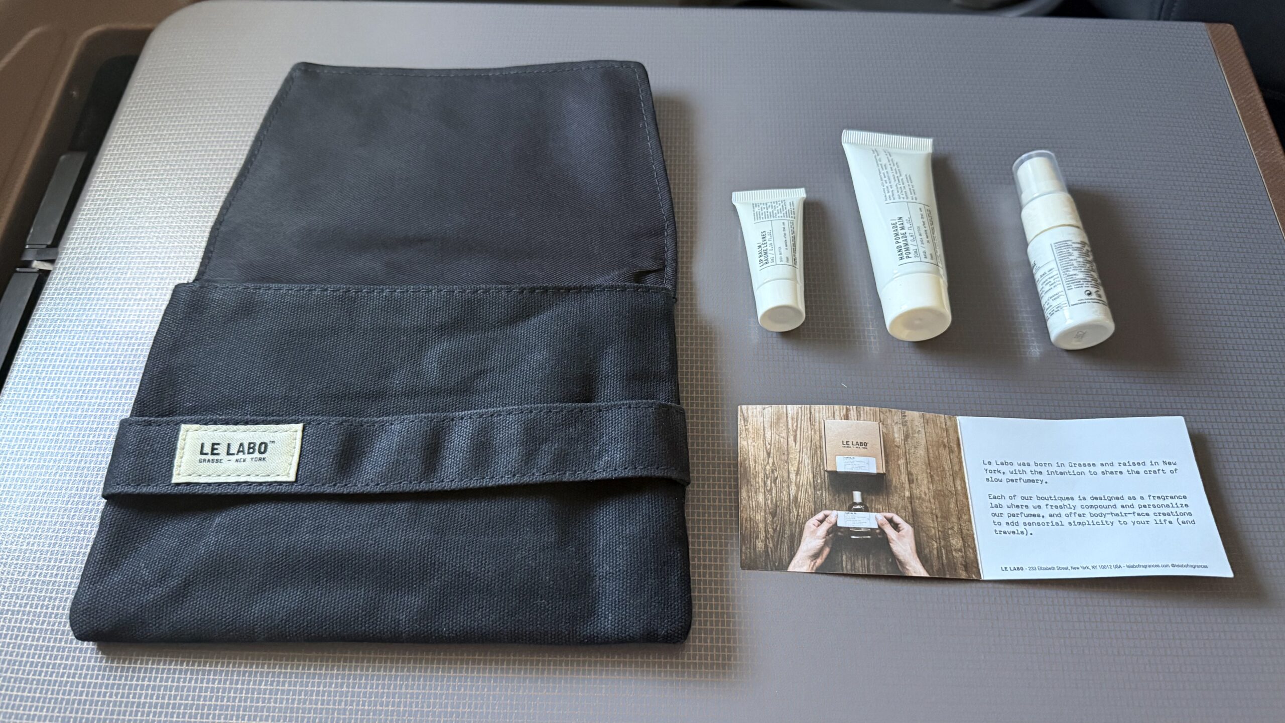 Singapore Airlines A350-900 Business Class Amenity Kit