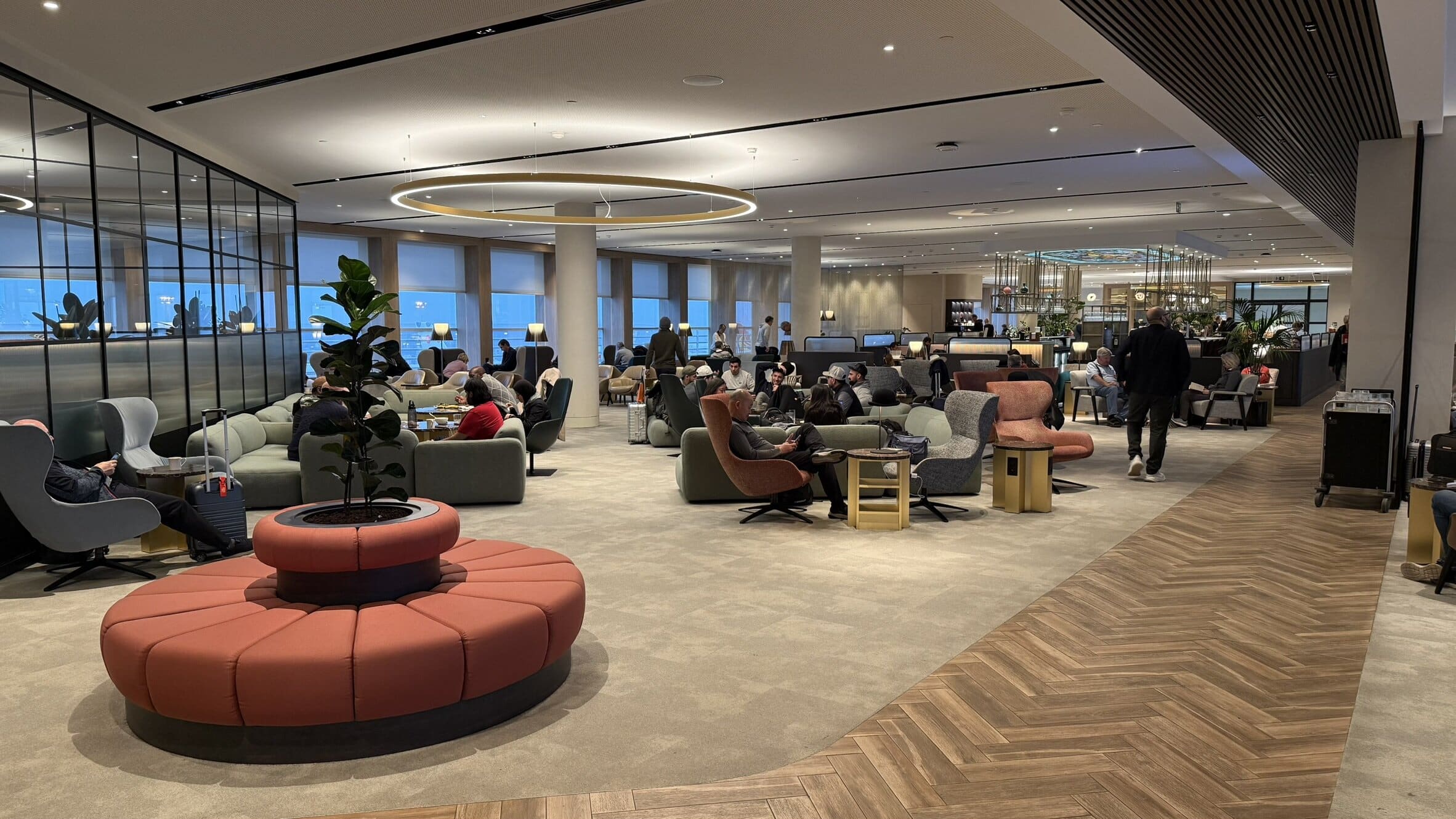 The View Lounge Seating Area At Brussels Airport [BRU]