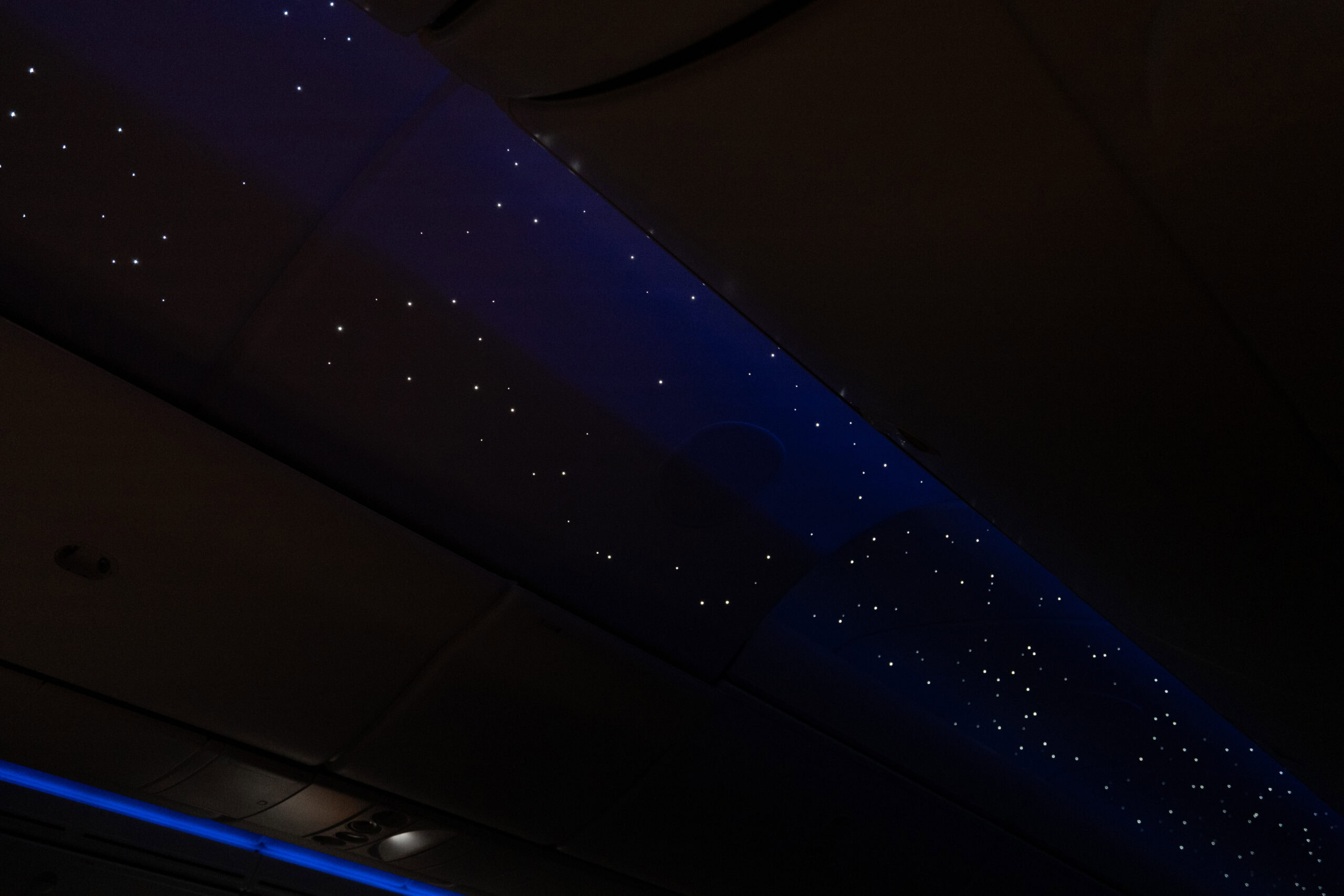 EVA Air 787-10 Business Class [Royal Laurel] Starry Night Sky