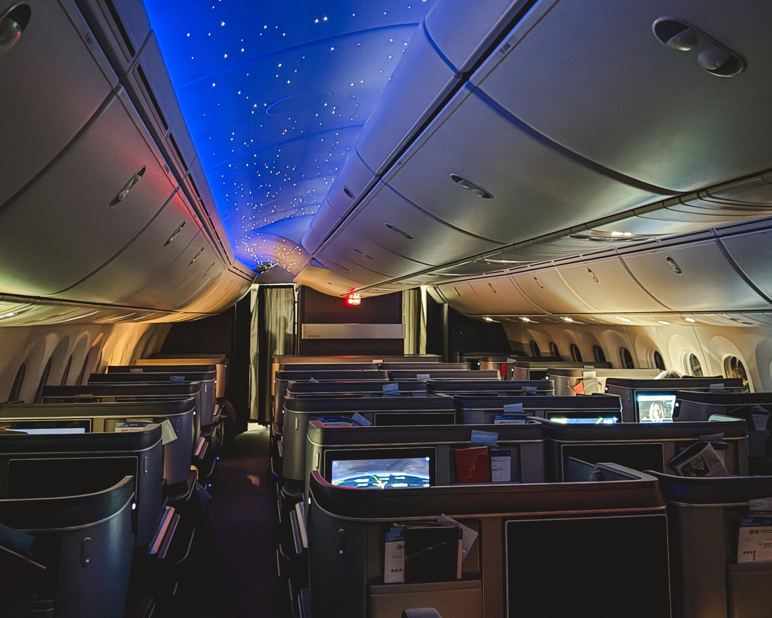 EVA Air 787-10 Business Class [Royal Laurel] Cabin