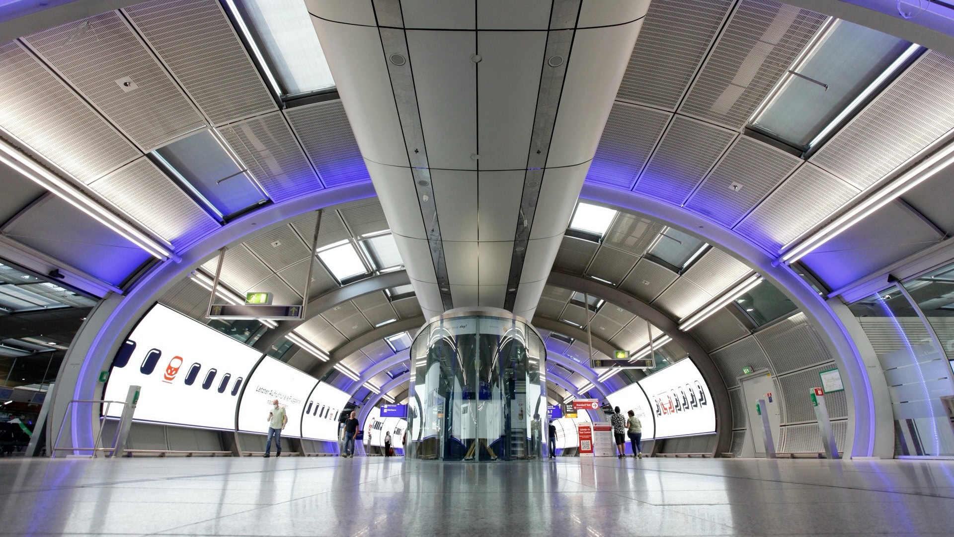 Fernbahnhof In Terminal 1 At Frankfurt Airport [FRA]