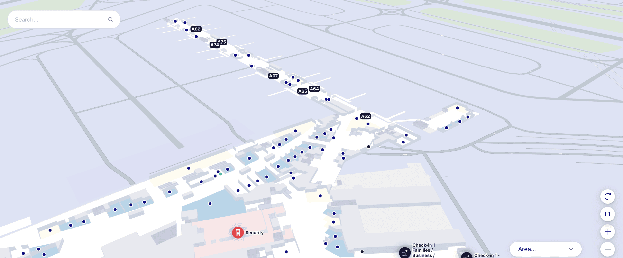 Gates A At Zurich Airport [ZRH]