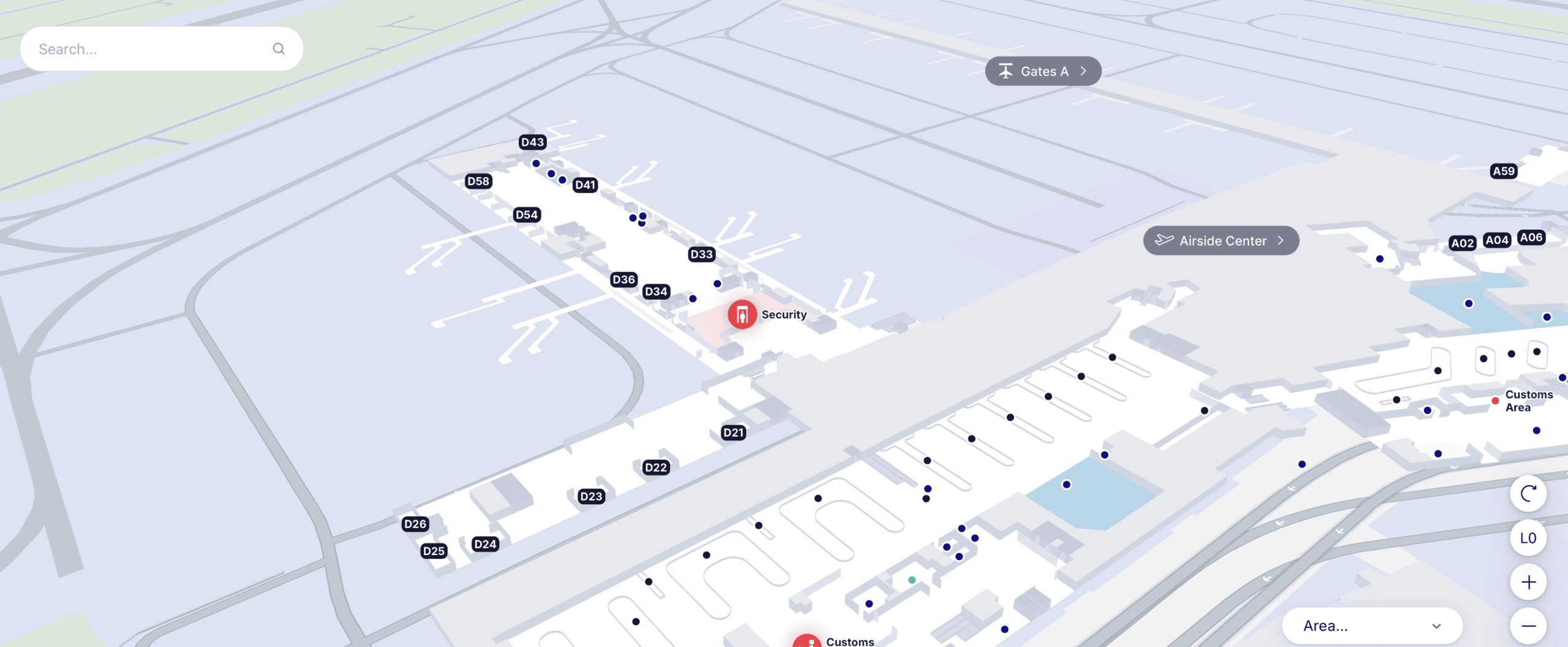 Gates D At Zurich Airport [ZRH]