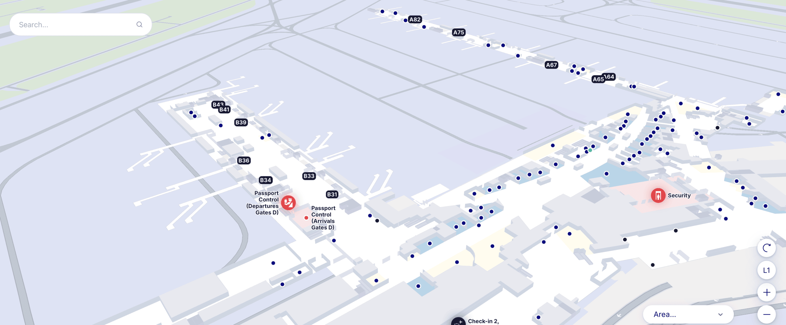 Gates B At Zurich Airport [ZRH]