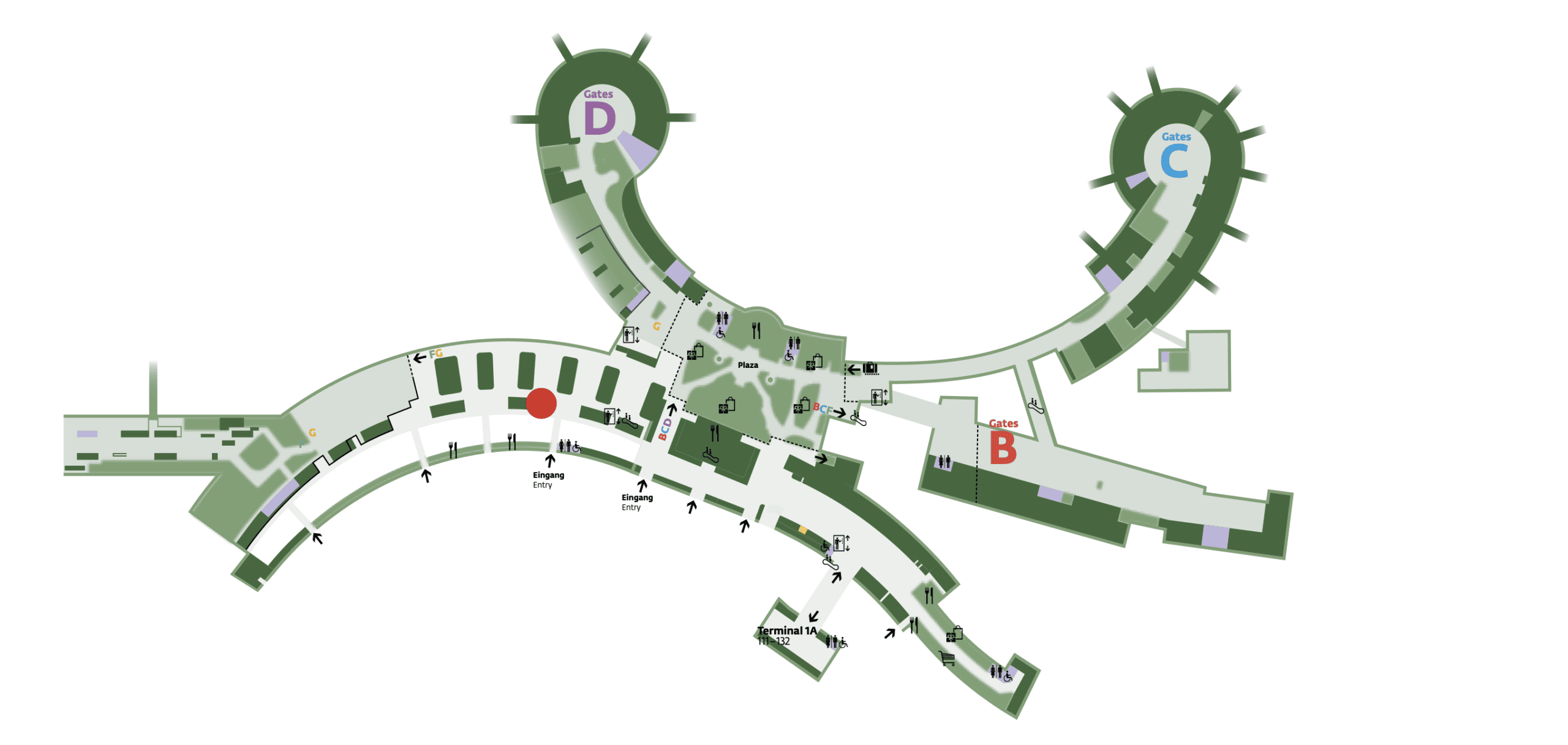 Vienna Airport [VIE] Terminal Map