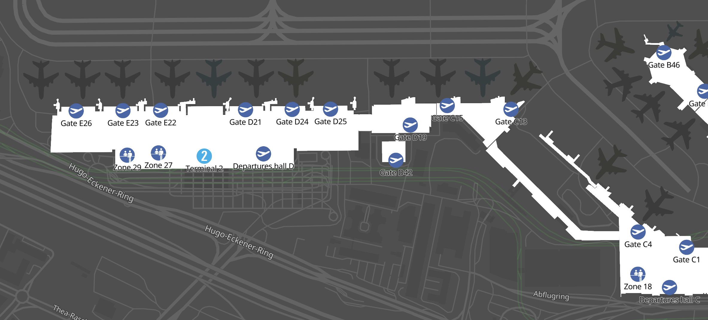 Terminal 2 At Frankfurt Airport [FRA]