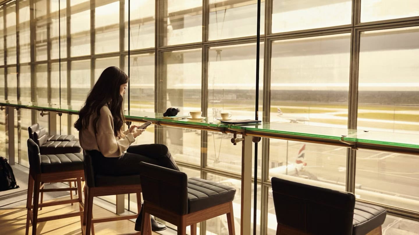 British Airways Galleries Club Lounge At Heathrow Terminal 5