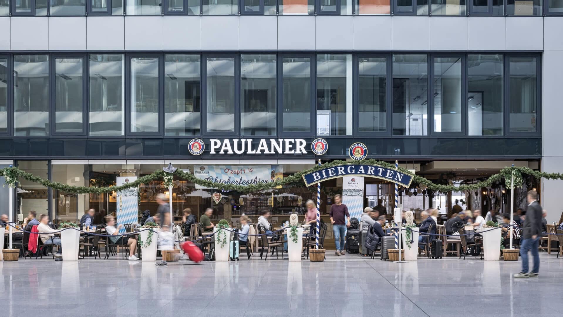 Paulaner in The Squaire At Frankfurt Airport [FRA]