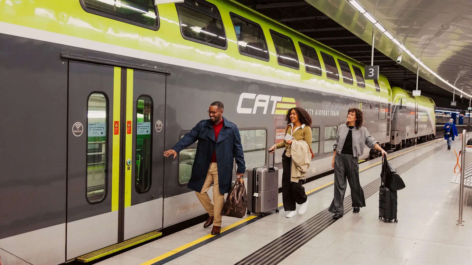 The City Airport Train (CAT) At Vienna Airport [VIE]