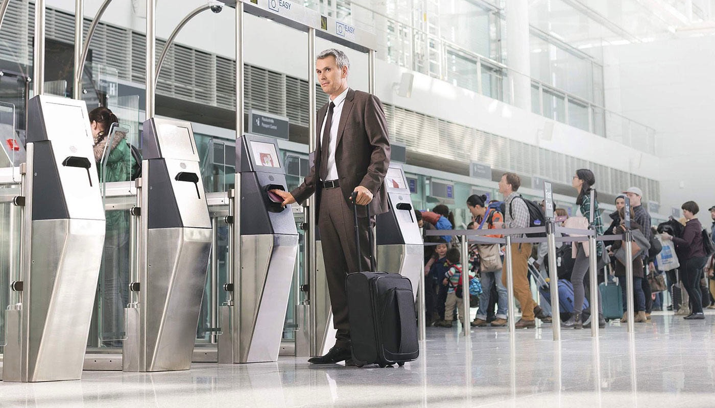 EasyPASS Security Gates At Munich Airport [MUC]