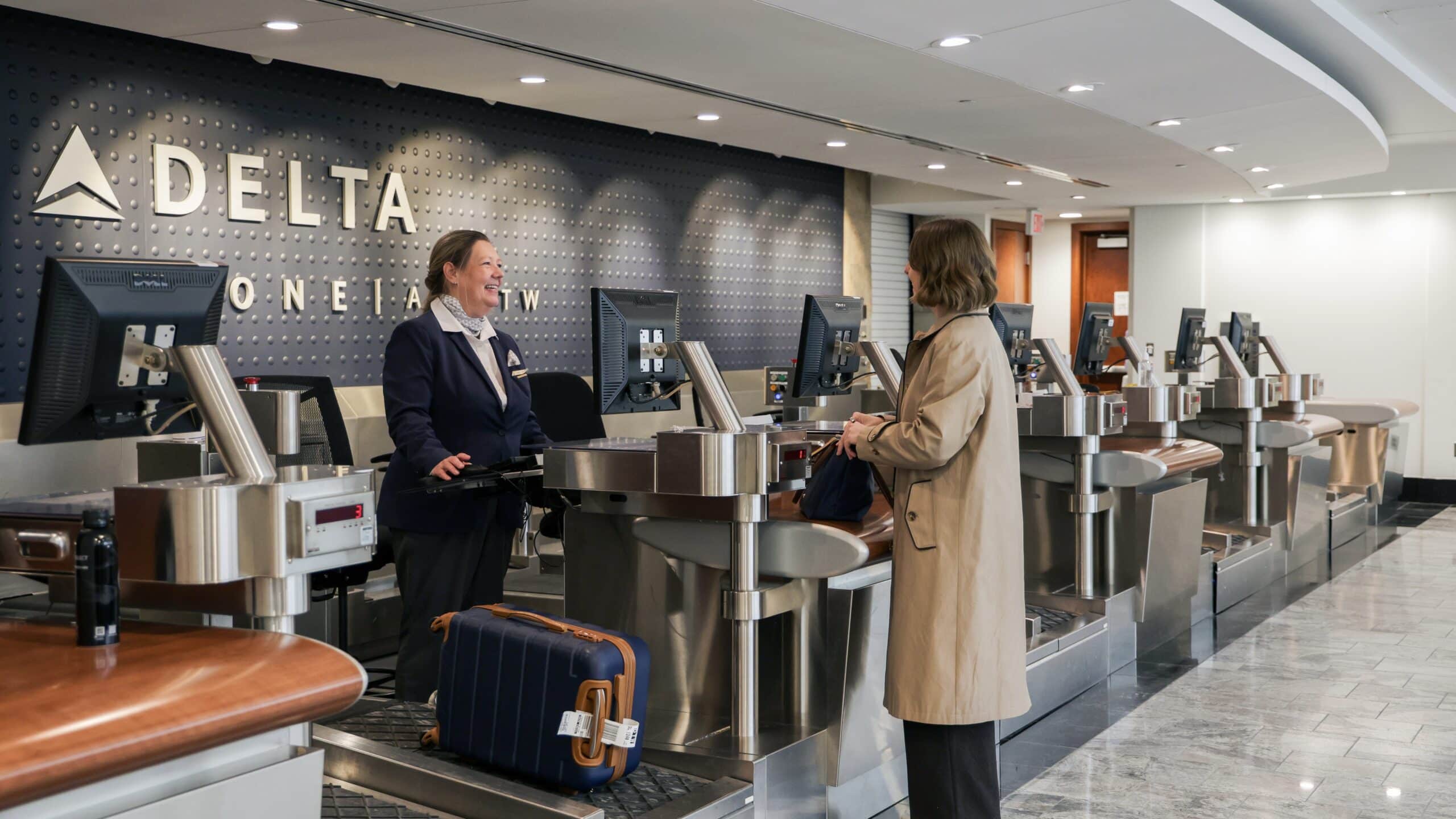 Delta One Passengers Receive A Separate Check-In And Security Experience